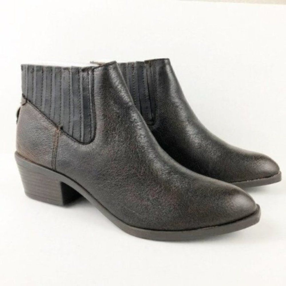 DOLCE VITA Brown Stella Knock Bootie 